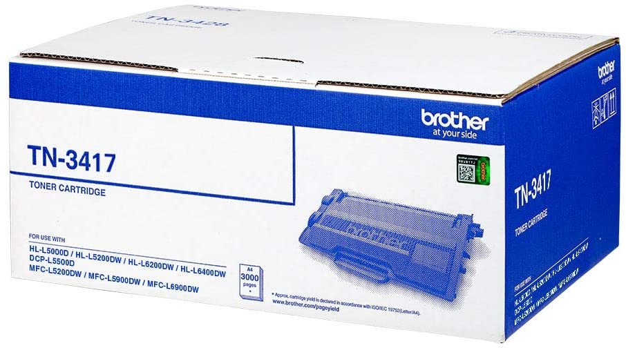 Brother TN-3417 Standard Yield Black Toner Cartridge
