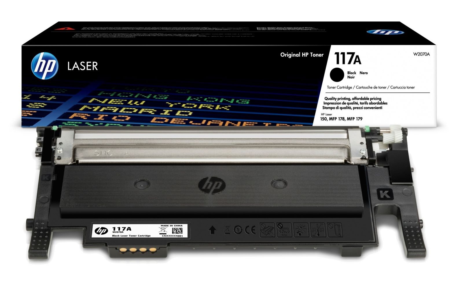 HP 117A Black (W2070A) Original Laser Toner Cartridge