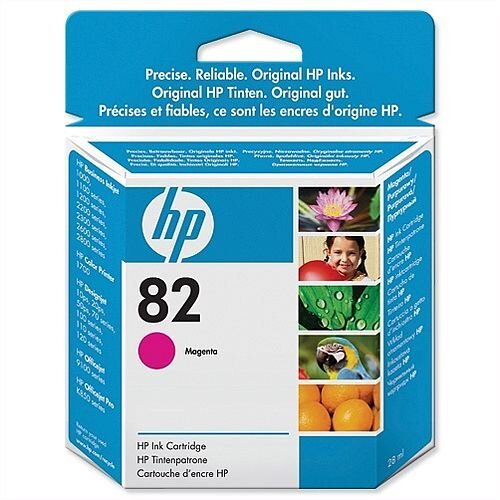 HP 82 28-ml Magenta DesignJet Ink Cartridge (CH567A)