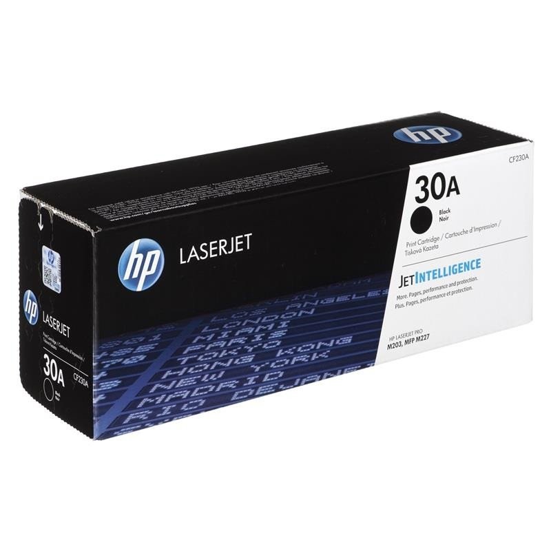 HP 30A Black Original LaserJet Toner Cartridge (CF230A)