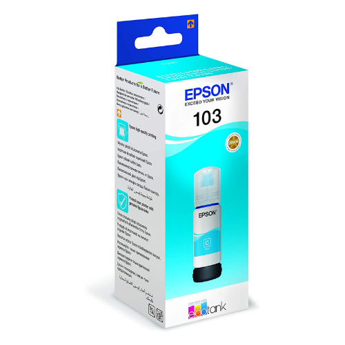Epson 103 EcoTank Cyan Ink Bottle