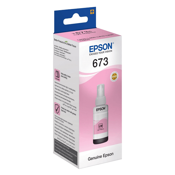 Epson T6736 Light Magenta Ink Bottle 70ml
