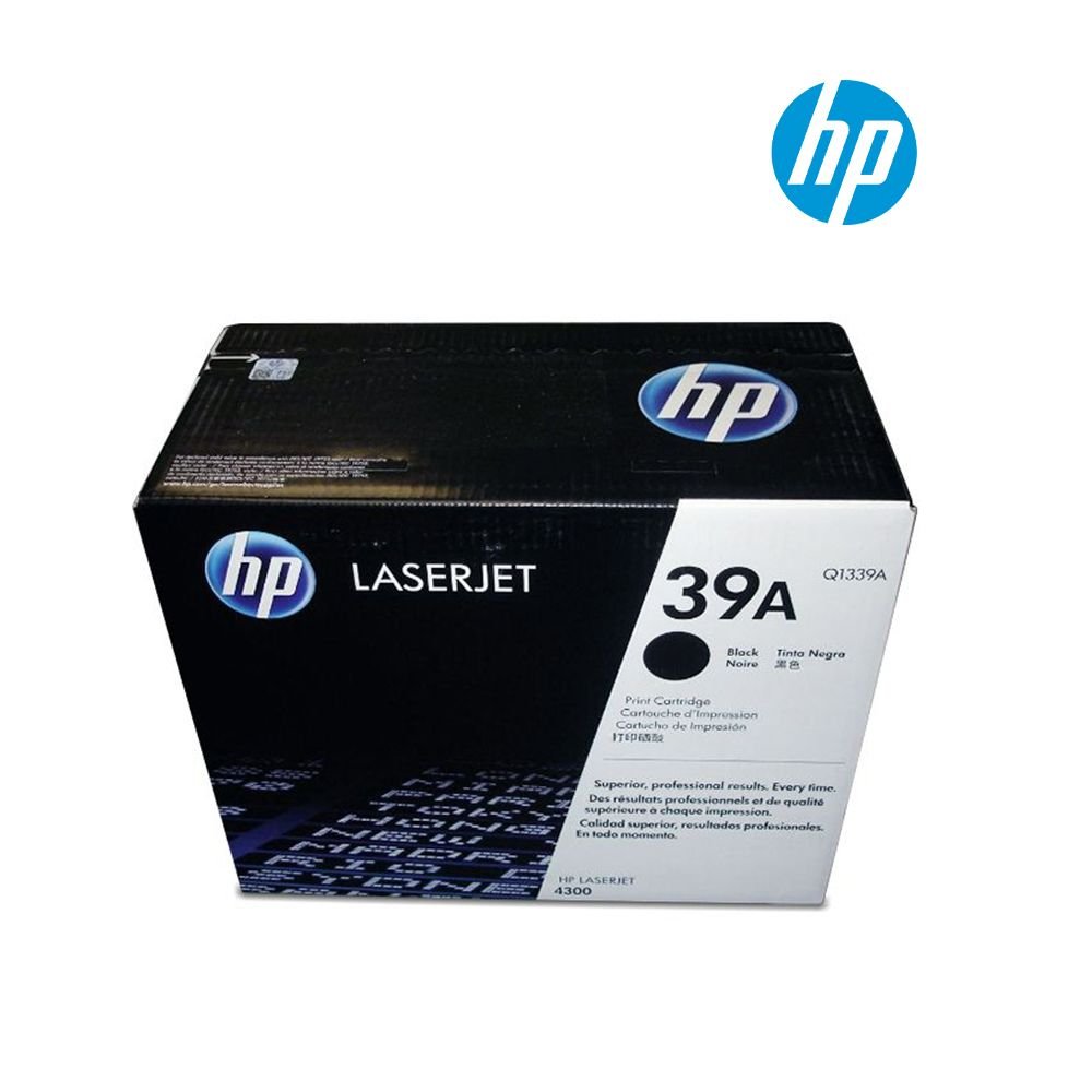 HP 39A Black Original LaserJet Toner Cartridge (Q1339A)