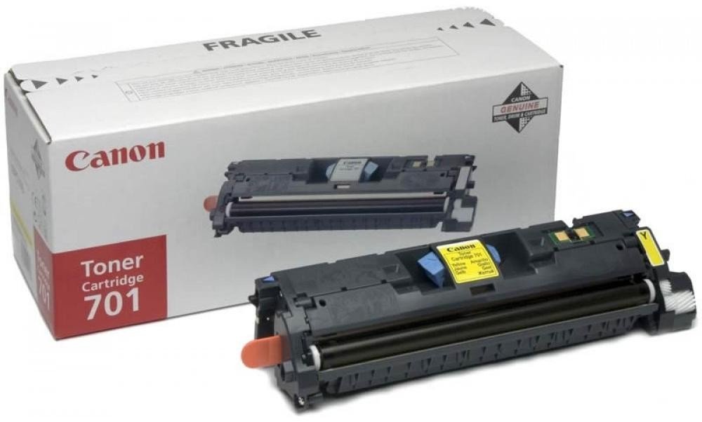 Canon 701 Yellow Original Laser Toner Cartridge