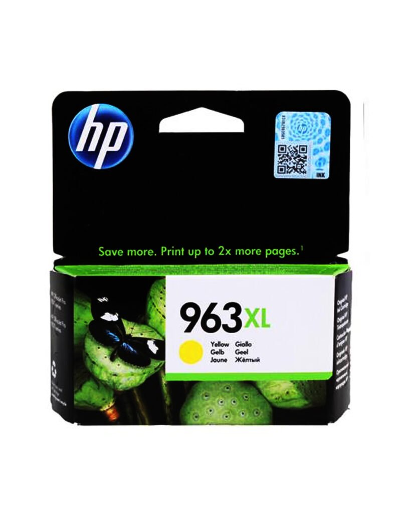 HP 963XL High Yield Yellow Original Ink Cartridge