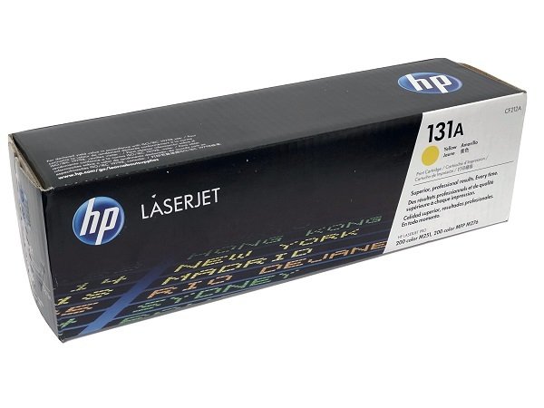 HP 131A Yellow Original LaserJet Toner Cartridge (CF212A)