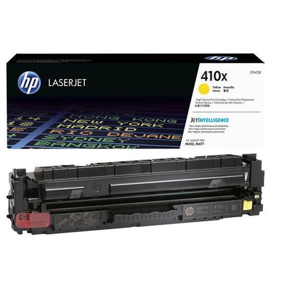 HP 410X High Yield Yellow Original LaserJet Toner Cartridge (CF412X)