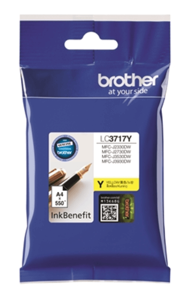 Brother LC3717Y Yellow Ink Cartridge