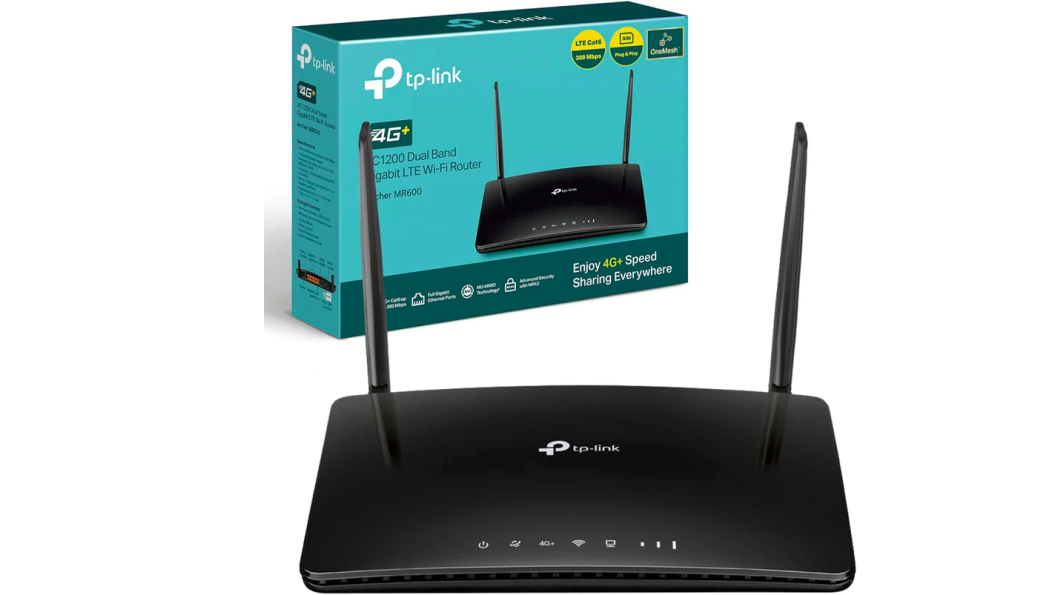 TP-Link Archer MR600 4G+ Cat6 AC1200 Wireless Dual Band Gigabit Router