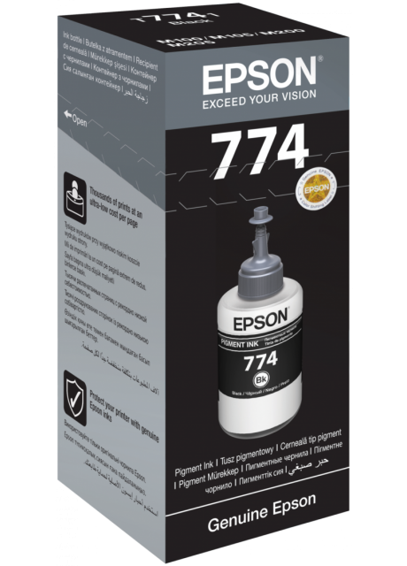 Epson T7741 Pigment Black ink bottle 140ml