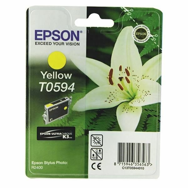 Epson T0594 UltraChrome K3 Yellow Ink Cartridge
