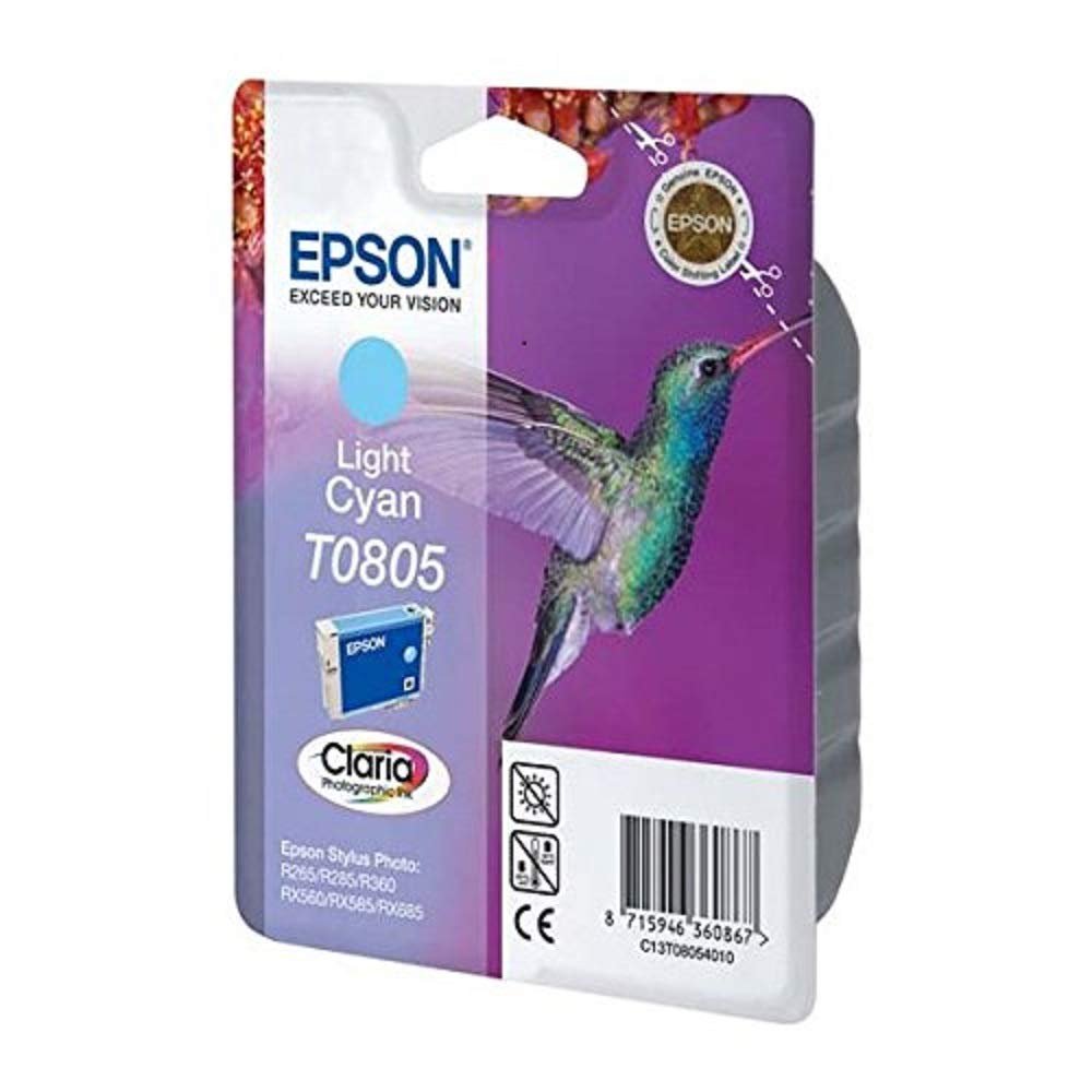 Epson T0805 Light Cyan Ink Cartridge