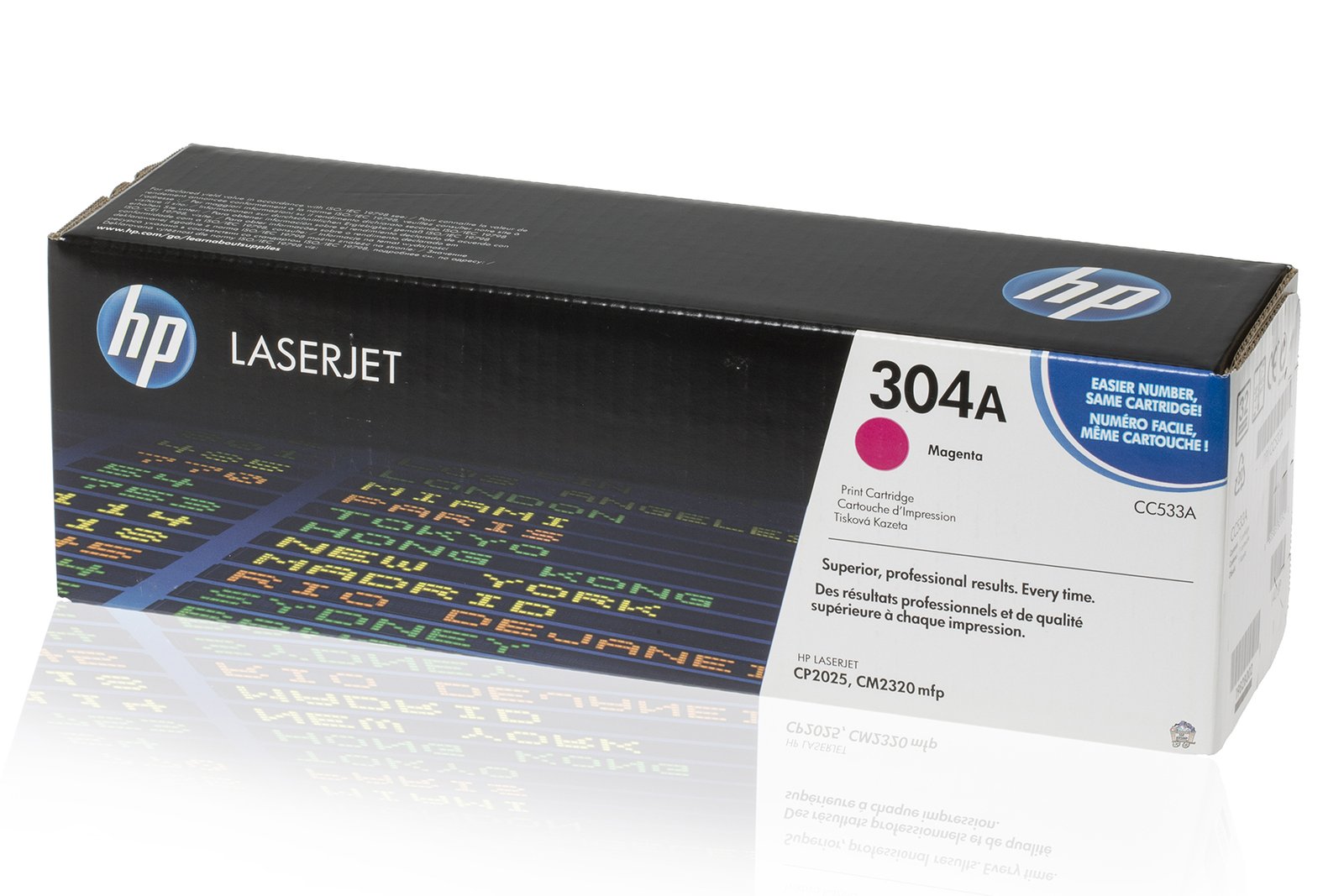 HP 304A Magenta (CC533A) Original LaserJet Toner Cartridge