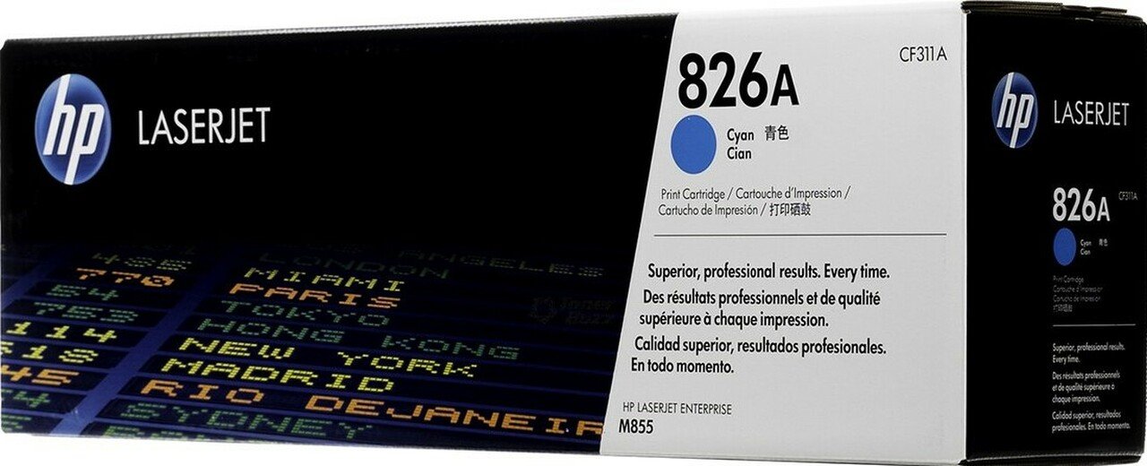 HP 826A Cyan Original LaserJet Toner Cartridge (CF311A)