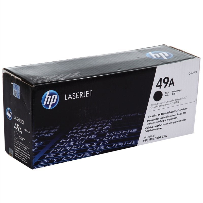 HP 49A Black Original LaserJet Toner Cartridge (Q5949A)