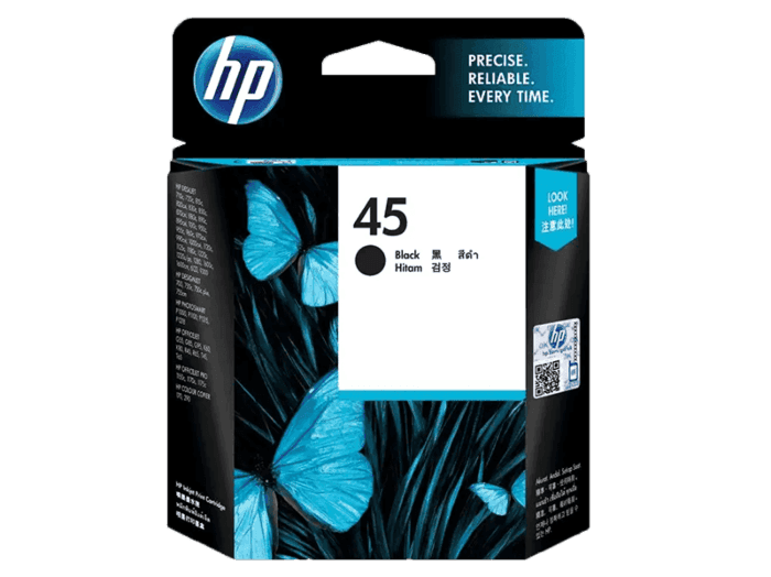 HP 45 Large Black Original Ink Cartridge