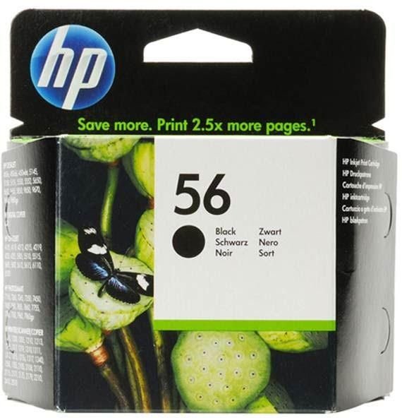 HP 56 Black Original Ink Cartridge