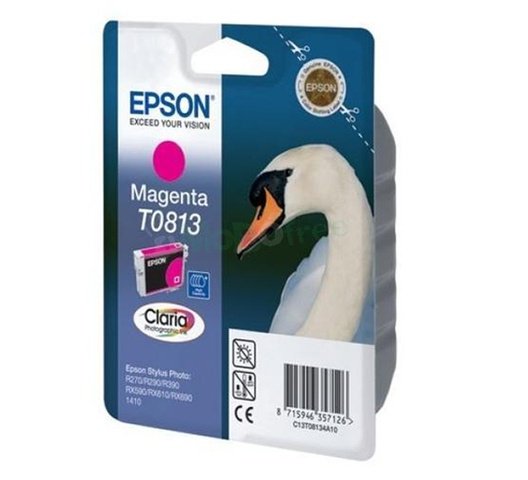 Epson T0813 Magenta Ink Cartridge (High Capacity)