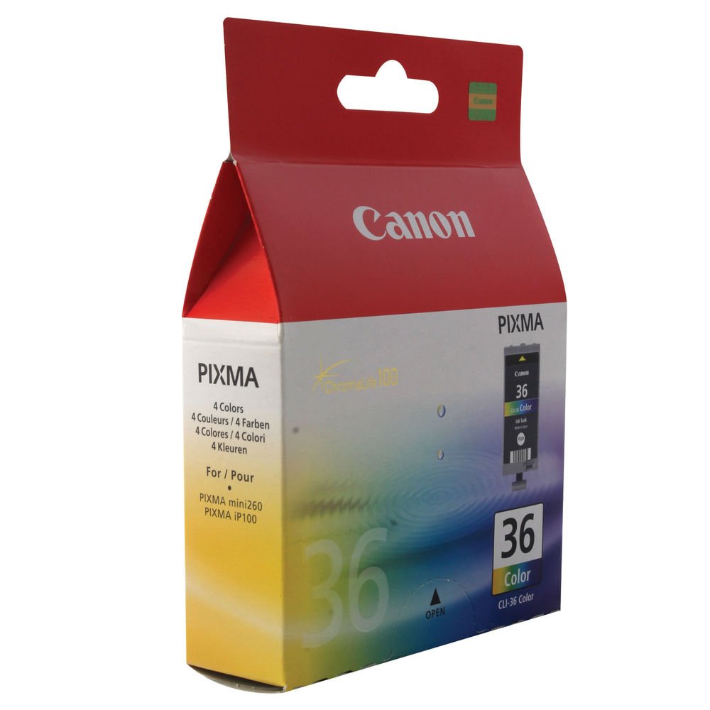 Canon CLI-36 C/M/Y Colour Ink Cartridge
