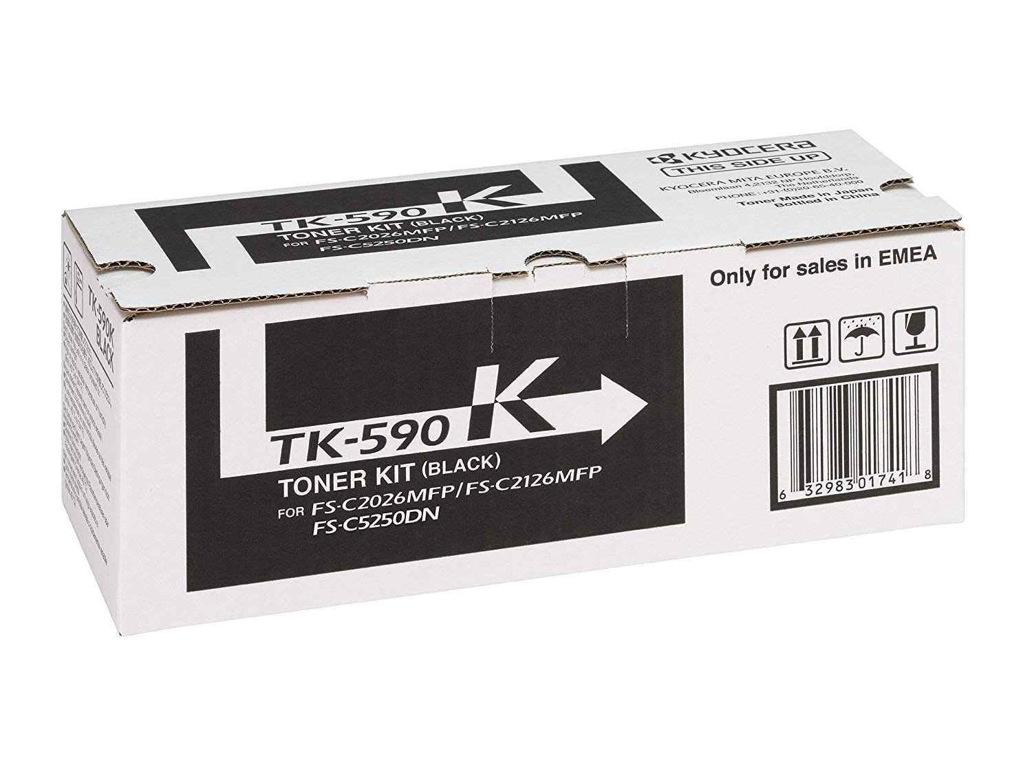 Kyocera TK-590 Black Toner Cartridge