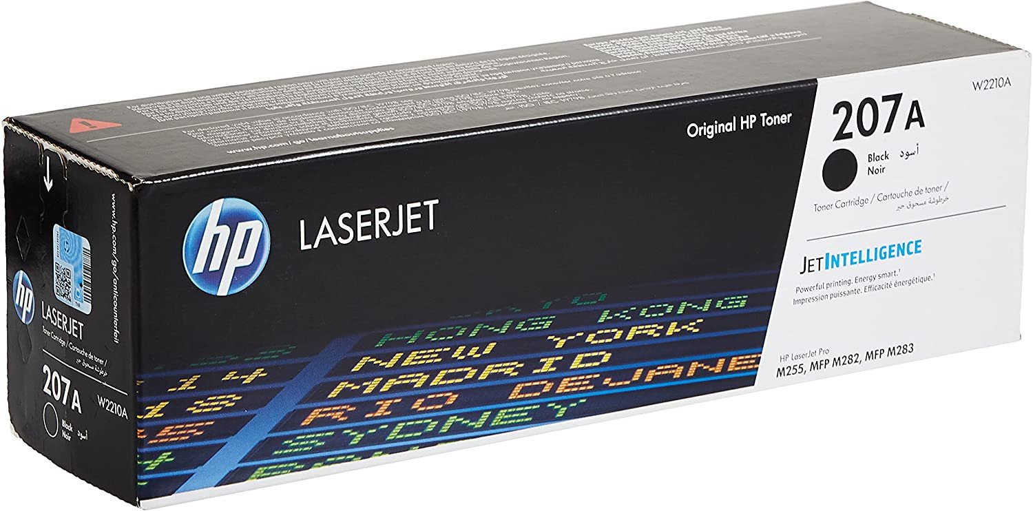 HP 207A Black (W2210A) Original LaserJet Toner Cartridge