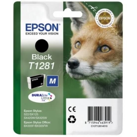 Epson T1281 Black Ink Cartridge