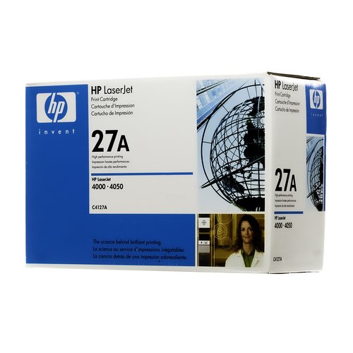 HP 27A Black Original LaserJet Toner Cartridge (C4127A)