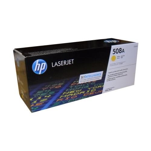 HP 508A Yellow Original LaserJet Toner Cartridge (CF362A)