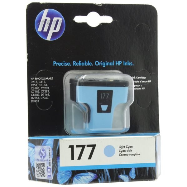 HP 177 Light Cyan Original Ink Cartridge (C8774HE)