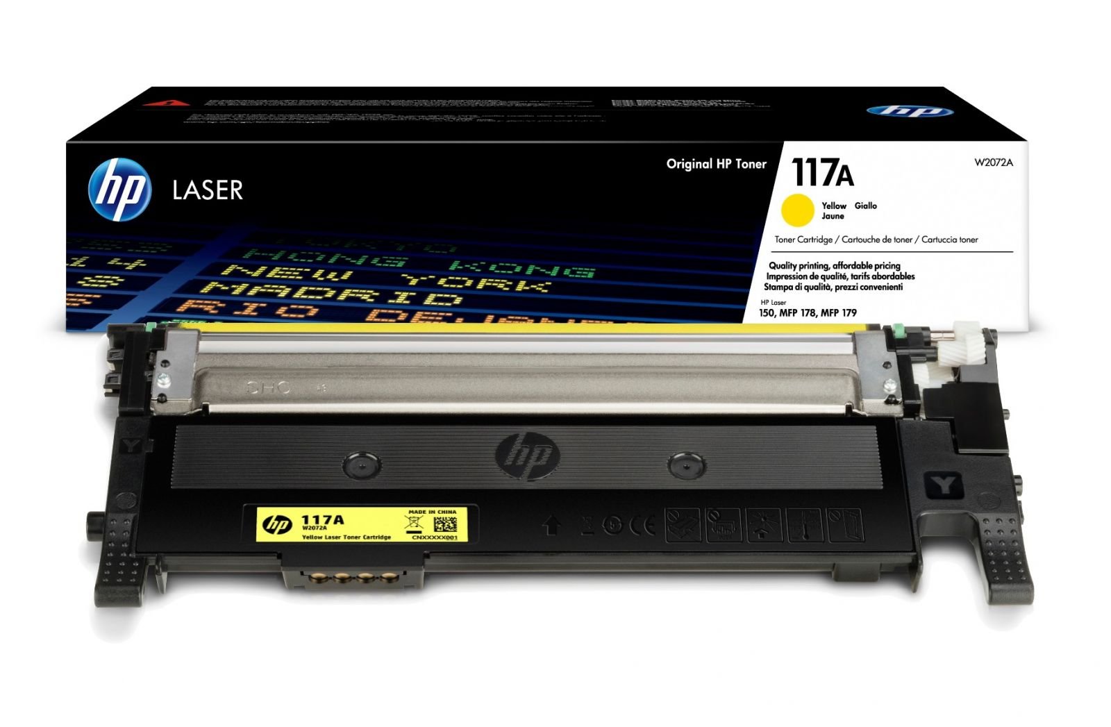HP 117A Yellow (W2072A) Original Laser Toner Cartridge