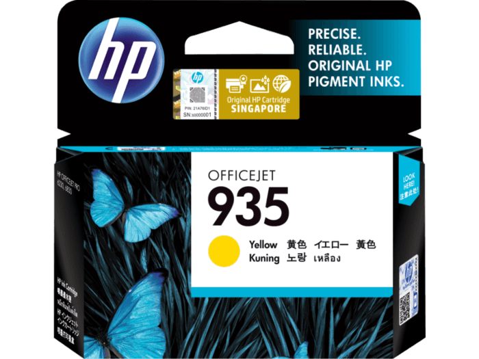HP 935 Yellow Original Ink Cartridge (C2P22AE)