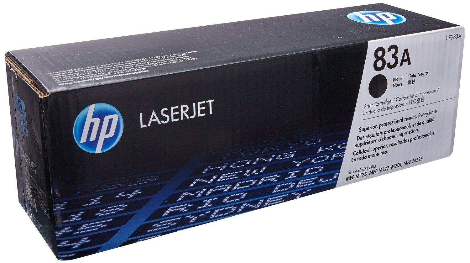 HP 83A Black (CF283A) Original LaserJet Toner Cartridge