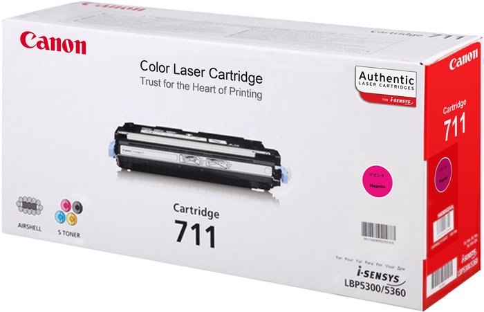 Canon 711 Magenta Toner Cartridge