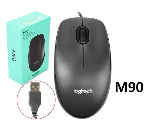 Logitech M90 Full-size corded mouse