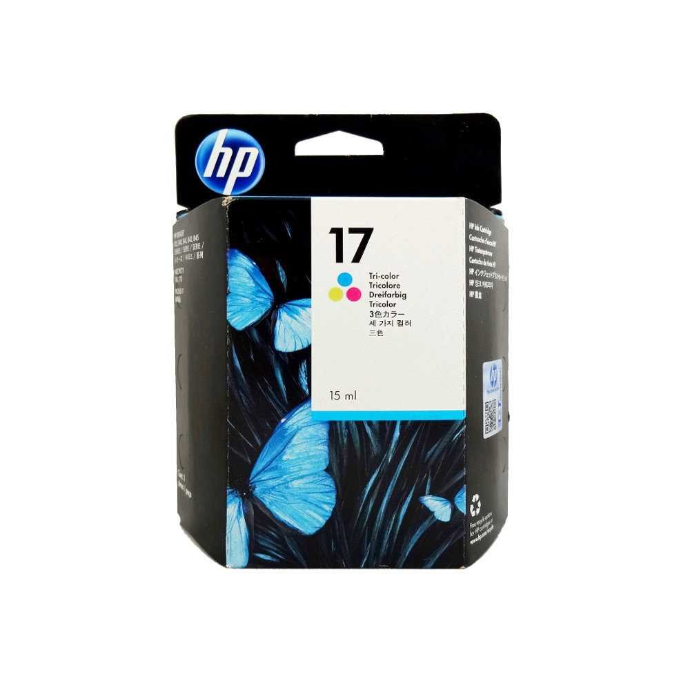 HP 17 Tri-color Original Ink Cartridge (C6625A)