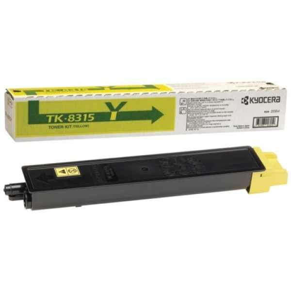 Kyocera TK-8315Y Yellow Toner Cartridge