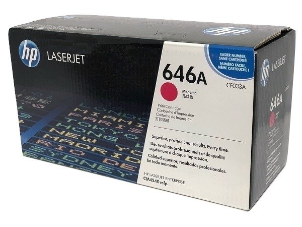HP 646A Magenta Original LaserJet Toner Cartridge (CF033A)