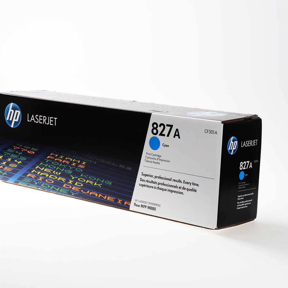HP 827A Cyan (CF301A) Original LaserJet Toner Cartridge