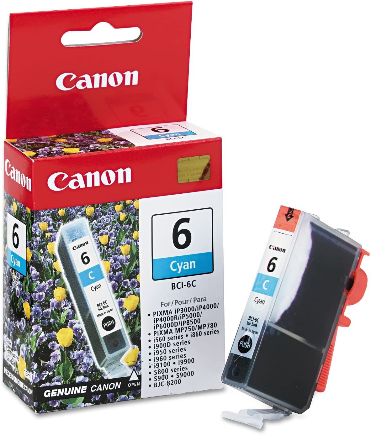 Canon BCI6PC Ink Cartridge, Photo Cyan