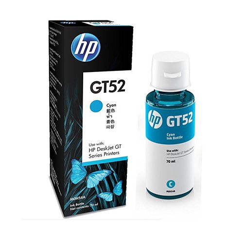 HP GT52 Cyan Original Ink Bottle