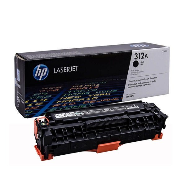 HP 312A Black (CF380A) Original LaserJet Toner Cartridge