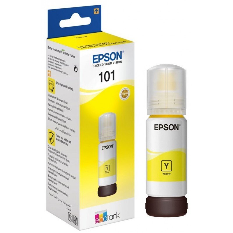 Epson 101 Yellow EcoTank ink bottle 70ml