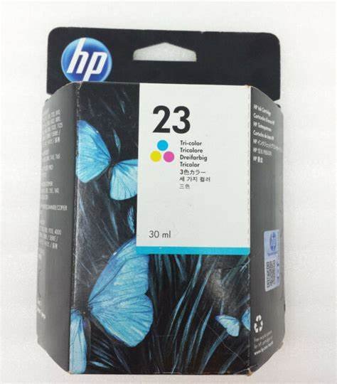 HP 23 Tri-color Original Ink Cartridge (C1823D)