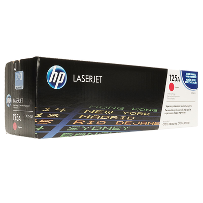 HP 125A Magenta Original LaserJet Toner Cartridge (CB543A)