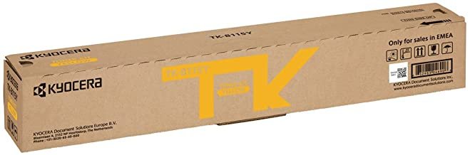 Kyocera TK-8115Y Yellow Toner Cartridge