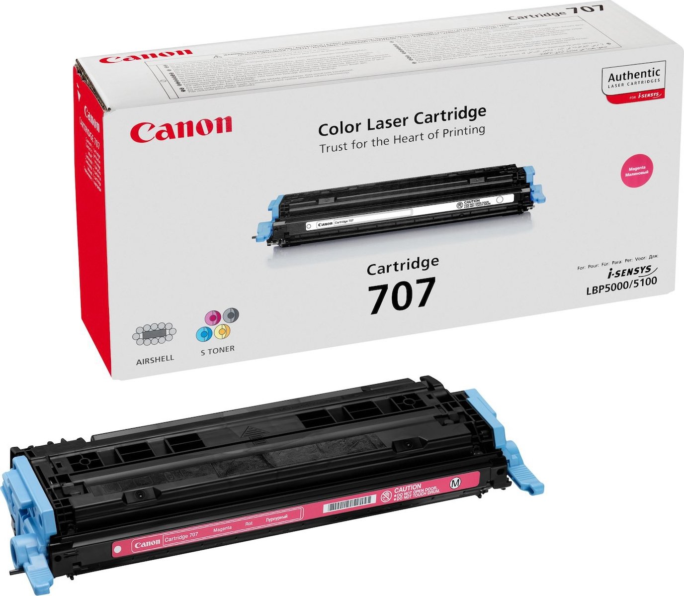 Canon 707M Magenta Toner Cartridge