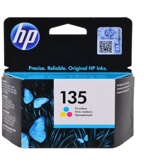 HP 135 Tri-color Original Ink Cartridge