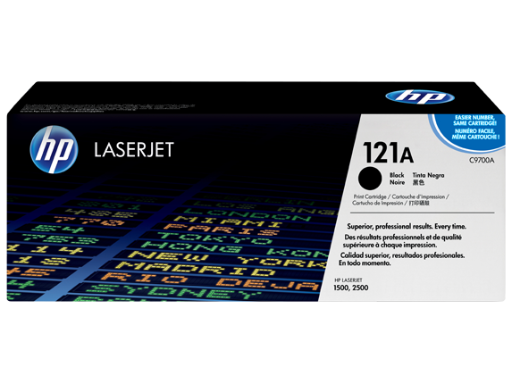 HP 121A Black Original LaserJet Toner Cartridge (C9700A)