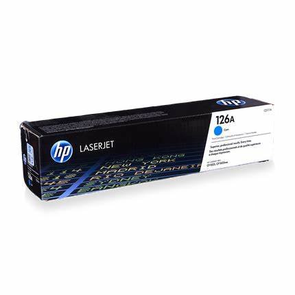 HP 126A Cyan (CE311A) Original LaserJet Toner Cartridge