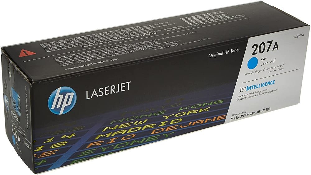HP 207A Cyan (W2211A) Original LaserJet Toner Cartridge